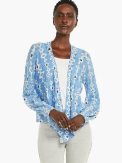 Sale NIC+ZOE Falling Jewels Cardigan Blue Multi