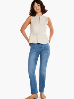 New NIC+ZOE Faux Leather Swing Top Cobblestone