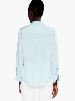 Shop NIC+ZOE Femme Denim Shirt Pale Denim
