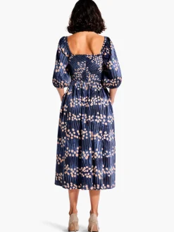 Sale NIC+ZOE Firefly Glow Dress Blue Multi