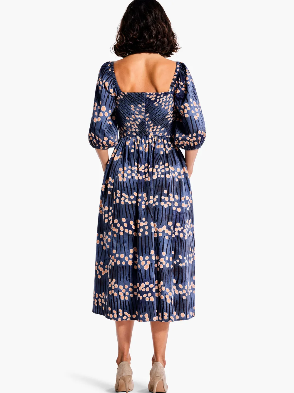 Sale NIC+ZOE Firefly Glow Dress Blue Multi