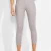 Cheap NIC+ZOE Flexfit Glowing Vines Crop Pocket Legging Grey Multi