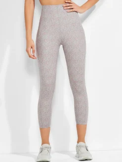 Cheap NIC+ZOE Flexfit Glowing Vines Crop Pocket Legging Grey Multi