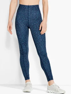 Clearance NIC+ZOE Flexfit Mosaic 7/8 Pocket Legging Blue Multi