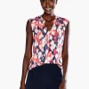 Shop NIC+ZOE Floral Ikat Live In Tank Blue Multi