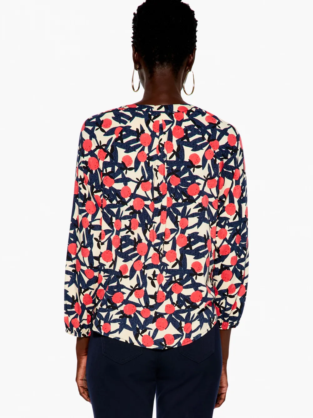 Flash Sale NIC+ZOE Fresh Squeeze Top Orange Multi