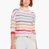 Best Sale NIC+ZOE Happy Hues Sweater Neutral Multi