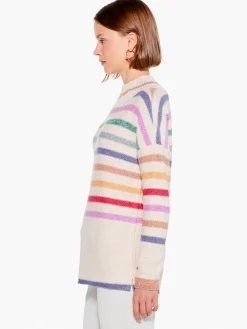 Best Sale NIC+ZOE Happy Hues Sweater Neutral Multi
