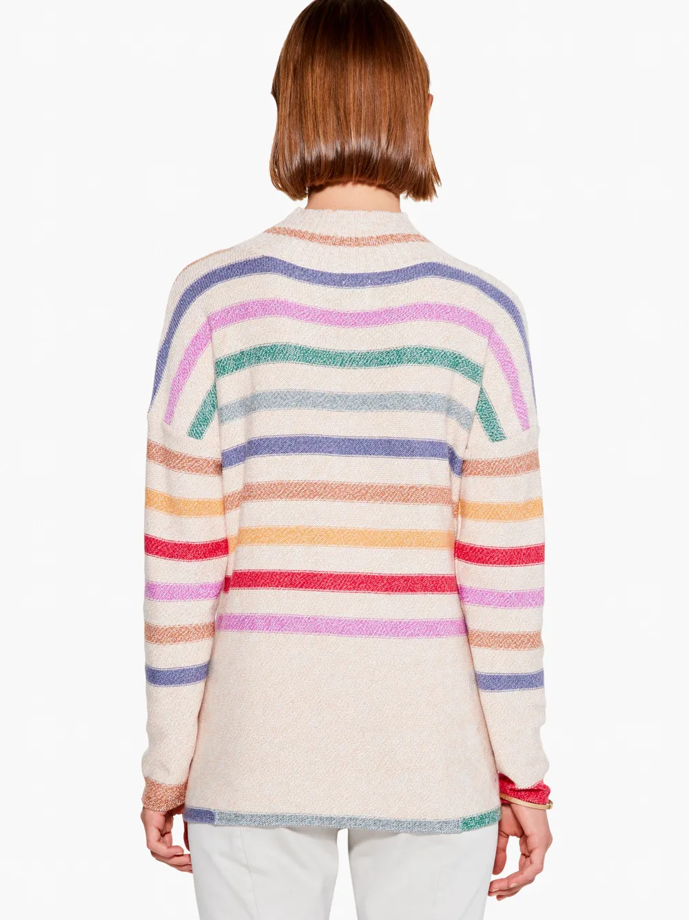 Best Sale NIC+ZOE Happy Hues Sweater Neutral Multi