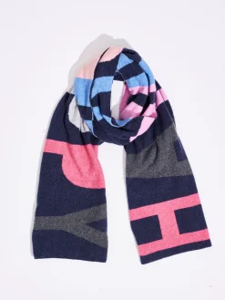 Shop NIC+ZOE Happy Scarf Indigo Multi