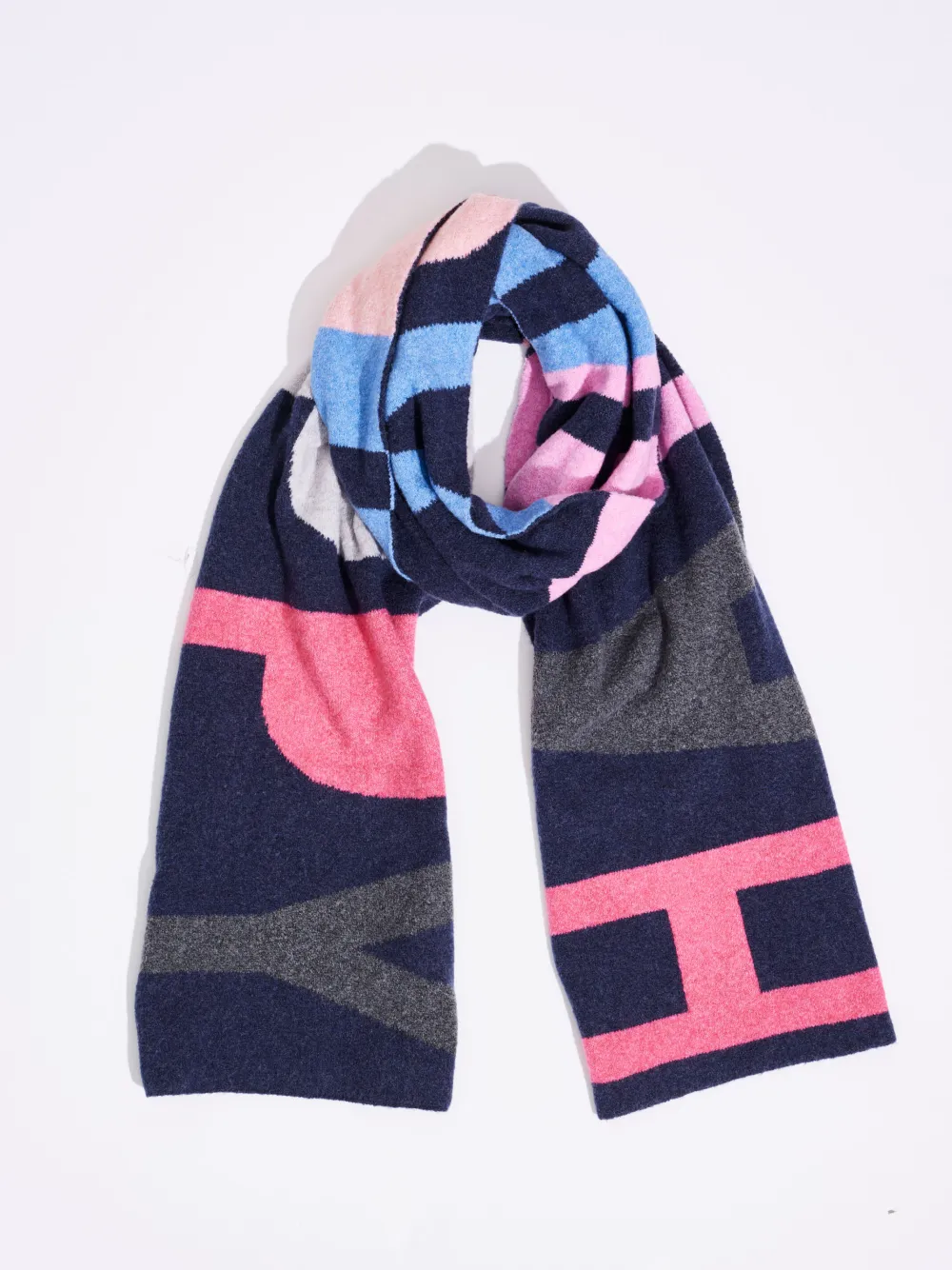 Shop NIC+ZOE Happy Scarf Indigo Multi