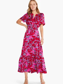 Flash Sale NIC+ZOE Happy Splash Dress Pink Multi
