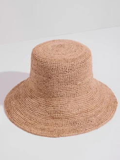 Fashion NIC+ZOE Hat Attack - Chic Crochet Bucket Natural
