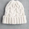 Sale NIC+ZOE Hat Attack Fisherman Cable Cuff Hat Charcoal