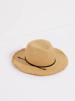Clearance NIC+ZOE Hat Attack X Travel Hat W/ Trim Toast