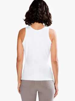 Shop NIC+ZOE High Neck Perfect Tank Paper White
