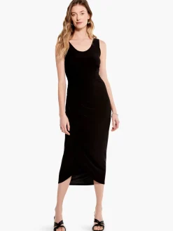 Flash Sale NIC+ZOE High Twist Ruched Dress Black Onyx
