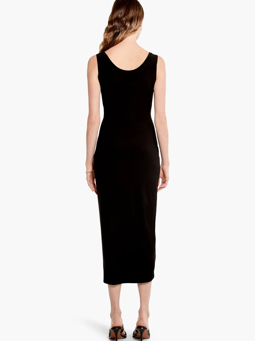 Flash Sale NIC+ZOE High Twist Ruched Dress Black Onyx