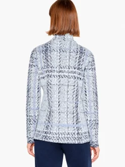 Sale NIC+ZOE Icicle Blazer Blue Multi