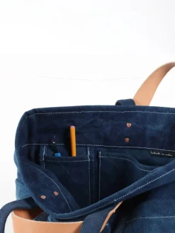 Cheap NIC+ZOE Immodest Cotton - Construction Tote Dark Indigo