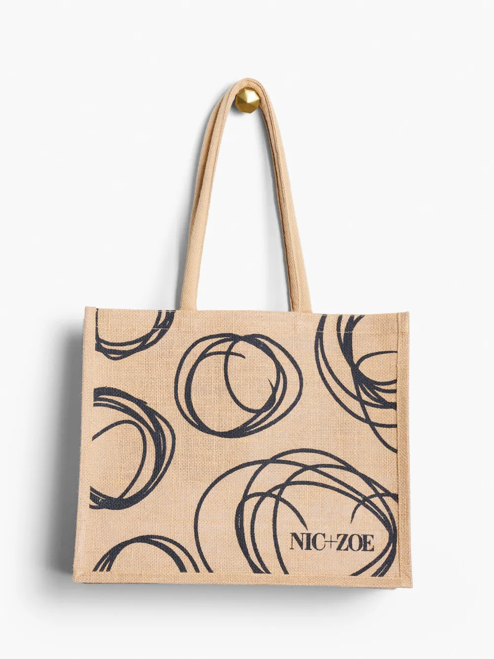 Flash Sale NIC+ZOE Jute Bag Natural
