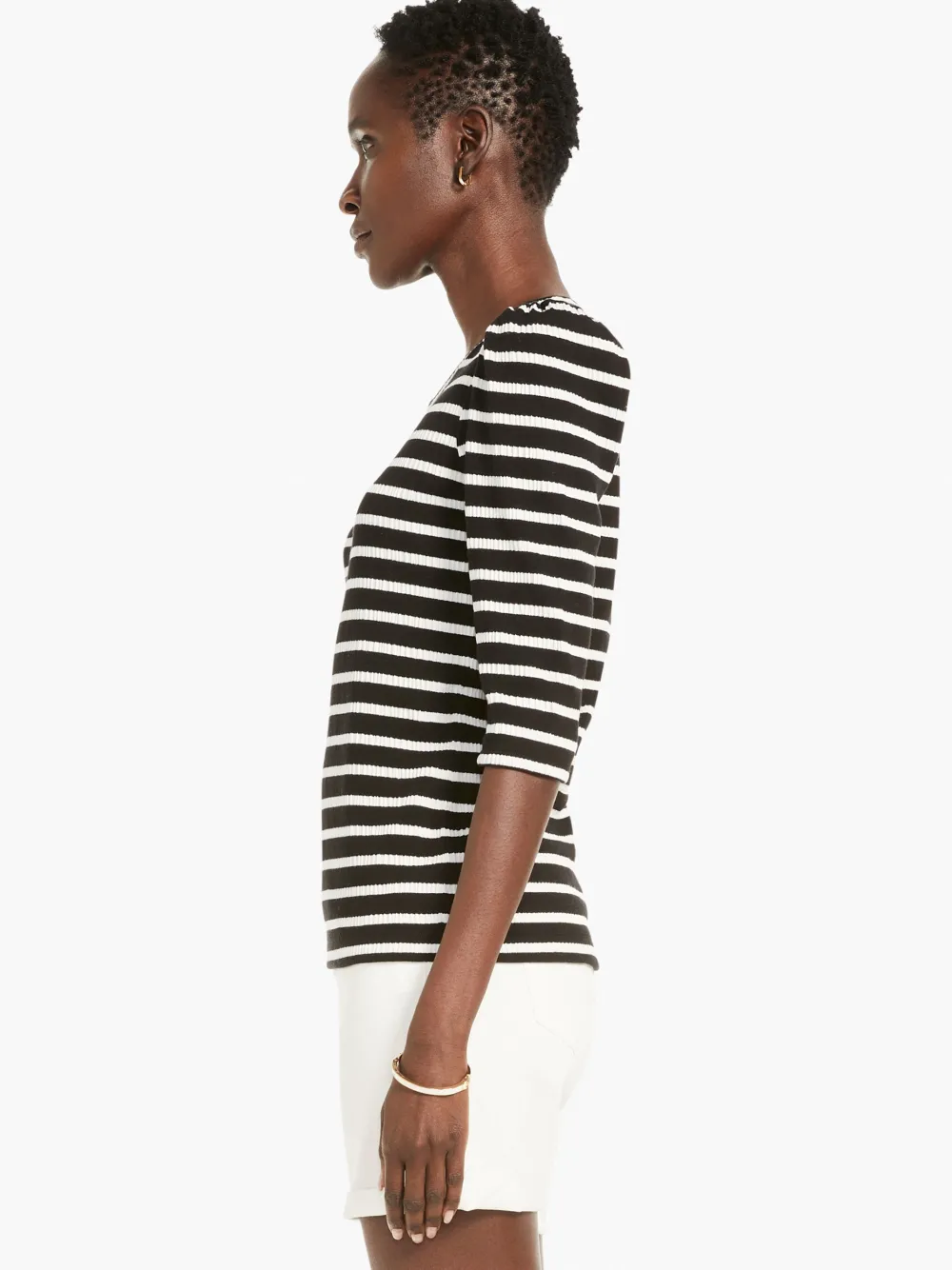 Online NIC+ZOE Late Sunset Tee Black Multi