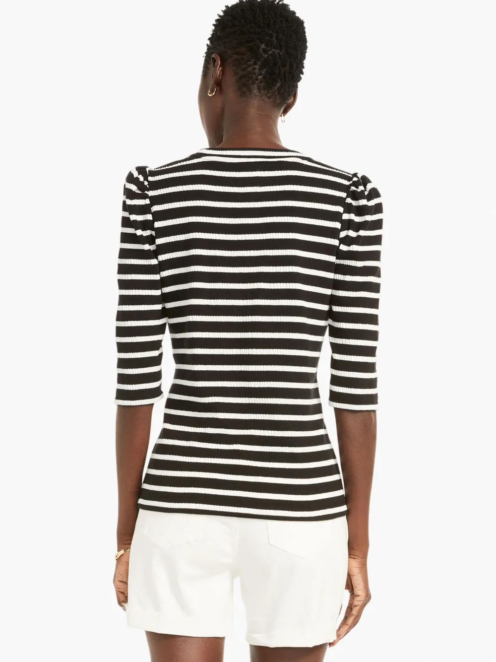 Online NIC+ZOE Late Sunset Tee Black Multi