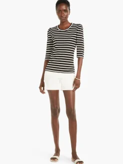 Online NIC+ZOE Late Sunset Tee Black Multi