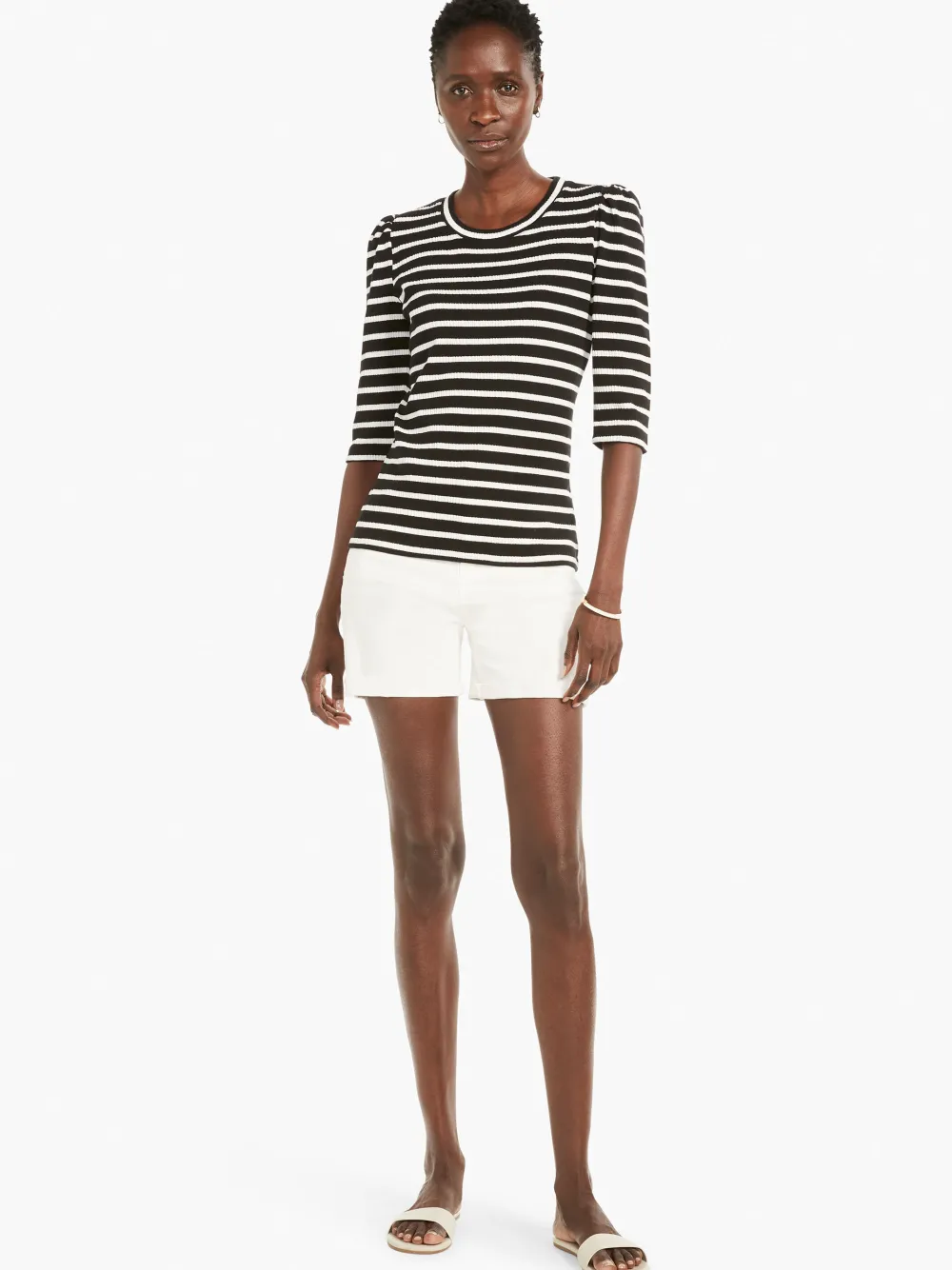 Online NIC+ZOE Late Sunset Tee Black Multi