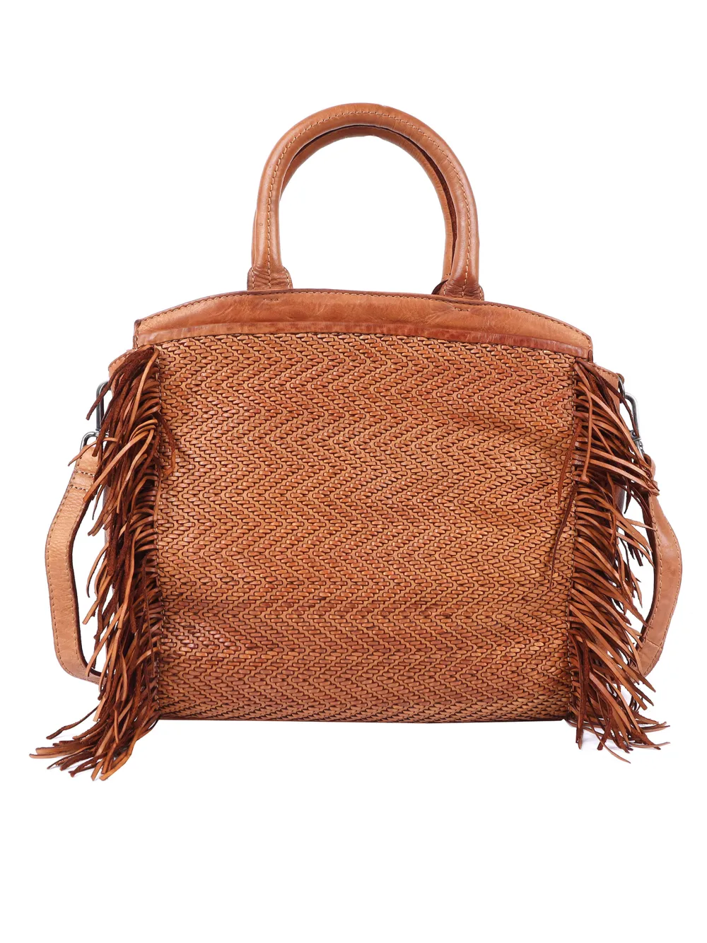 Flash Sale NIC+ZOE Latico - Grit Crossbody Tote Cognac
