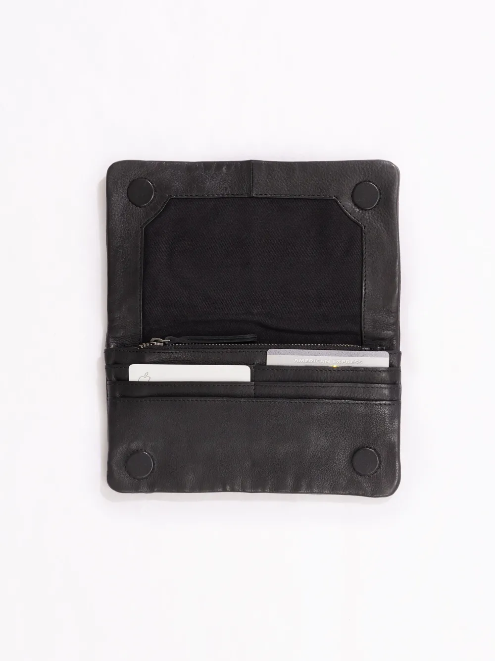 Shop NIC+ZOE Latico Terry Clutch Black