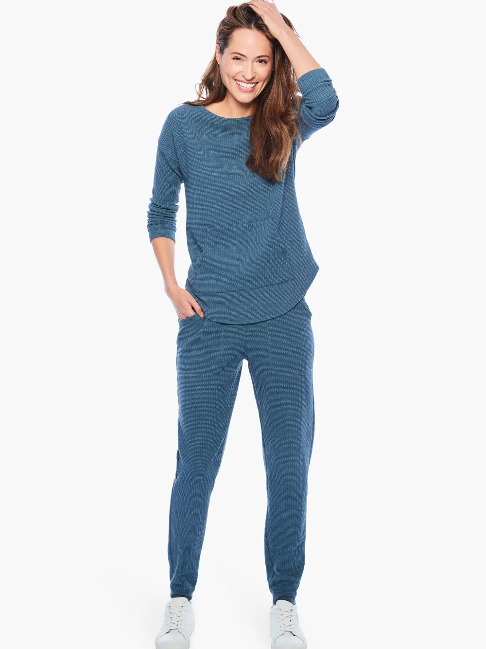 Store NIC+ZOE Lilla P - Waffle Jogger Ink