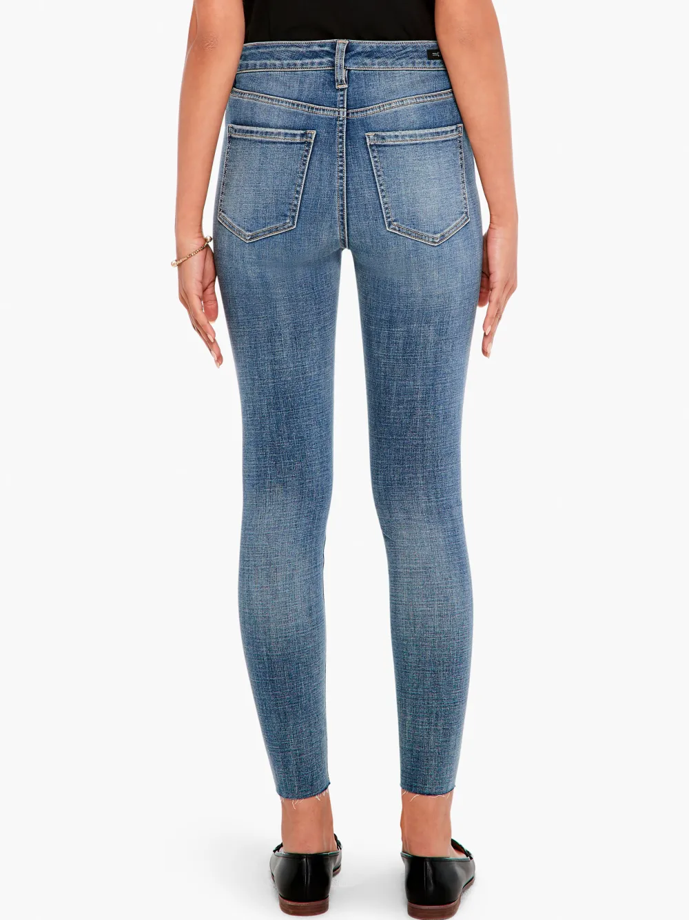 Flash Sale NIC+ZOE Liverpool - Abby Ankle Skinny Exposed Buttons Light Wash