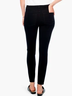 Hot NIC+ZOE Liverpool - Gia Glider Ankle Skinny Jean Black Denim