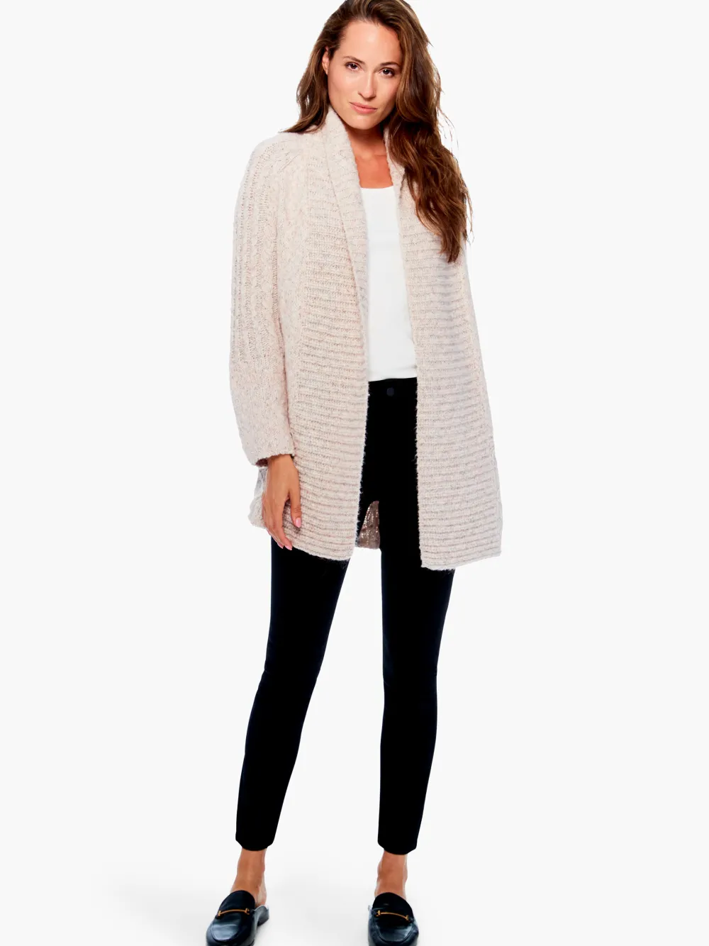 Hot NIC+ZOE Liverpool - Gia Glider Ankle Skinny Jean Black Denim