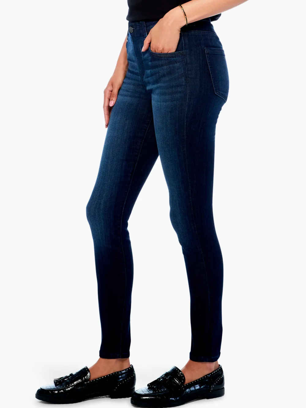 Clearance NIC+ZOE Liverpool - Gia Glider Skinny Jean Denim