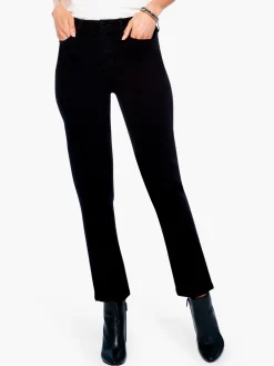 New NIC+ZOE Liverpool - High Rise Slim Jean Black Denim