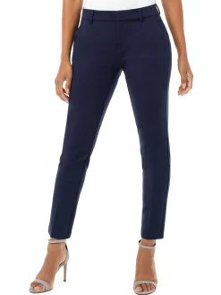 Fashion NIC+ZOE Liverpool - Kelsey Knit Trouser Navy