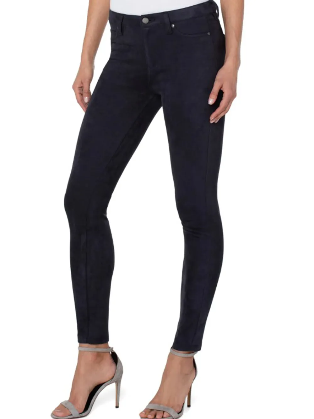 Online NIC+ZOE Liverpool - Madonna Skinny Legging Navy