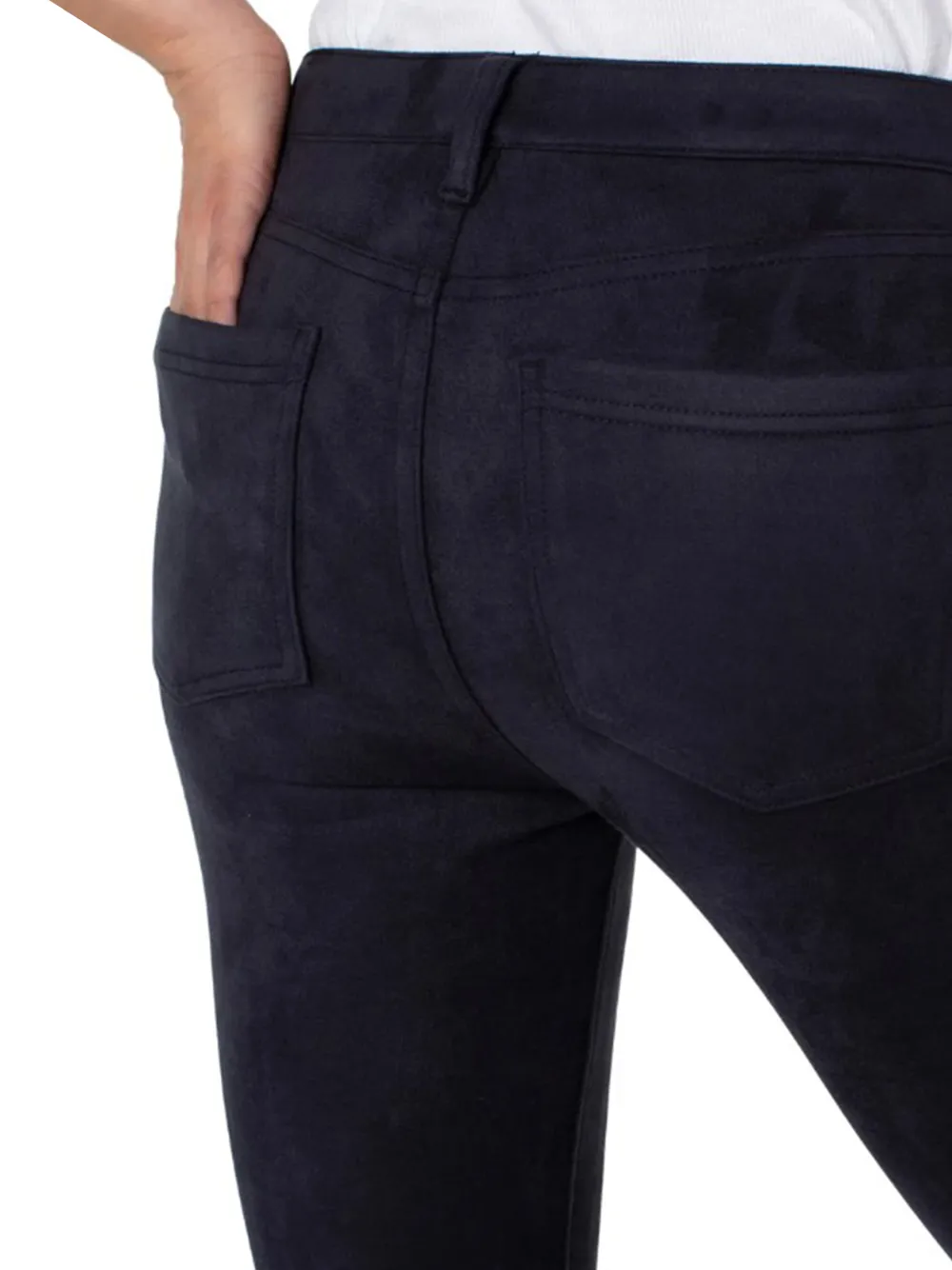 Online NIC+ZOE Liverpool - Madonna Skinny Legging Navy