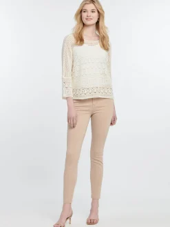 Fashion NIC+ZOE Liverpool - Piper Hugger Ankle Skinny Jean Bleached Copper