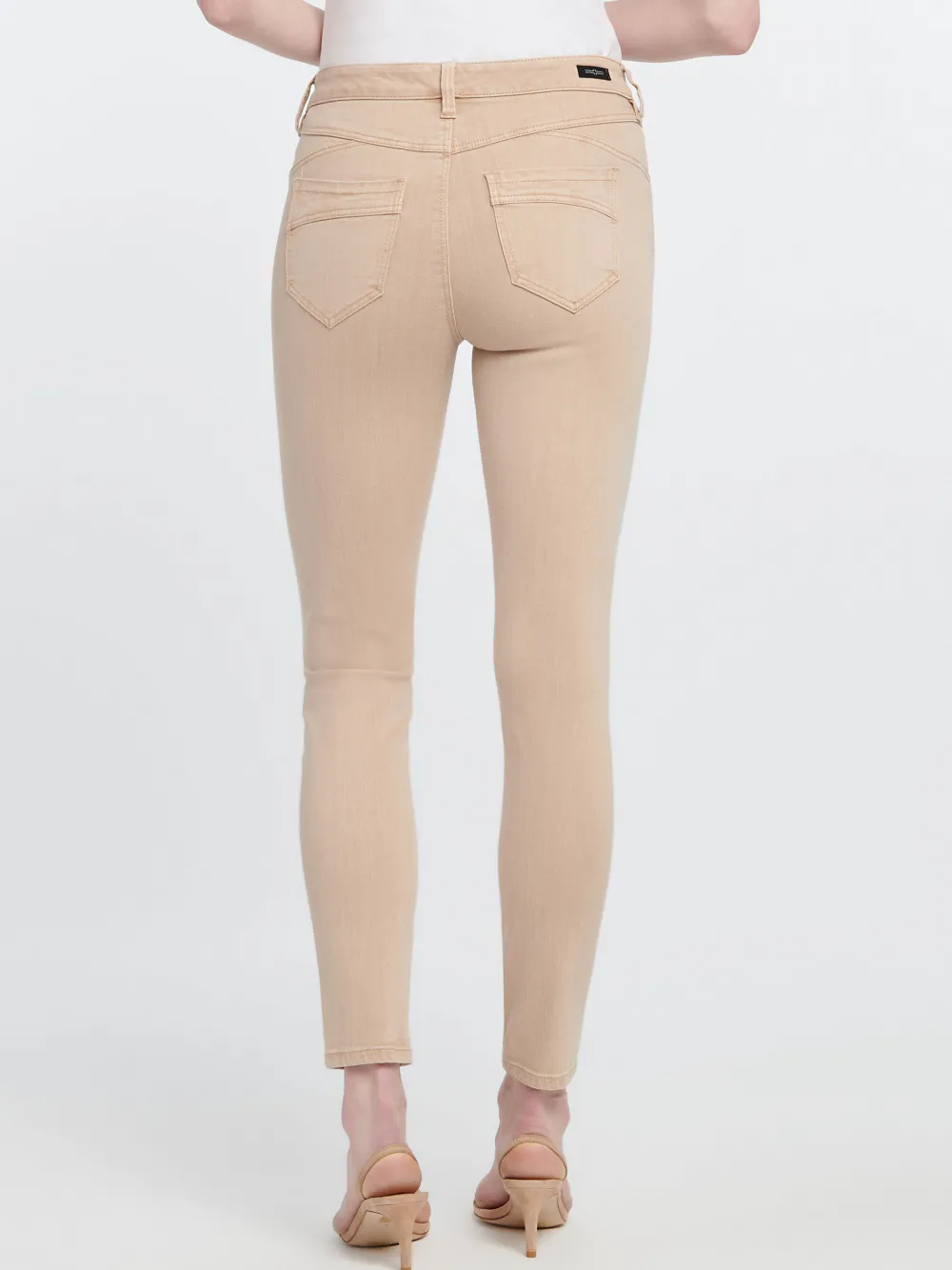 Fashion NIC+ZOE Liverpool - Piper Hugger Ankle Skinny Jean Bleached Copper