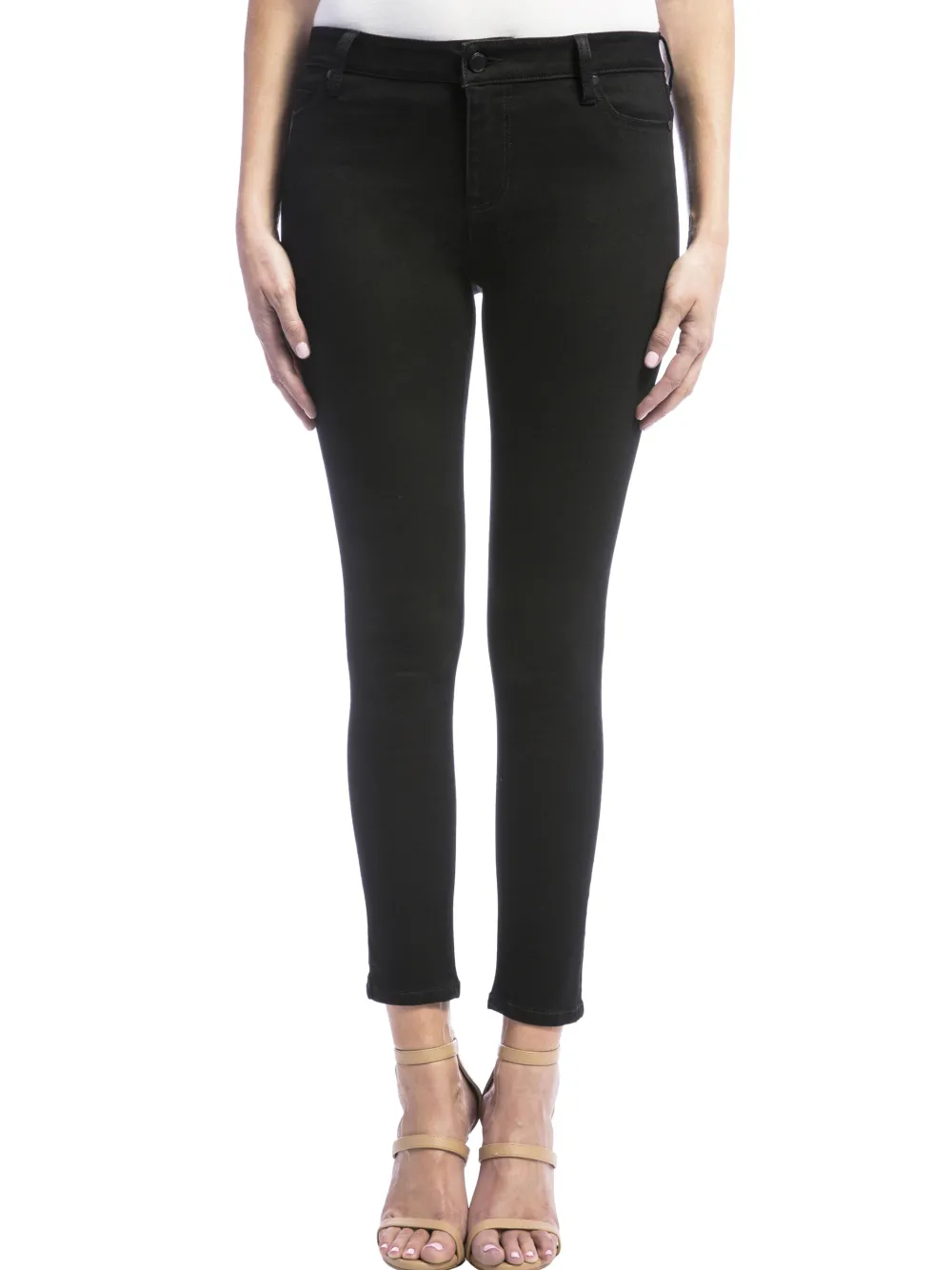 Online NIC+ZOE Liverpool Penny Ankle Skinny 28 Black Denim