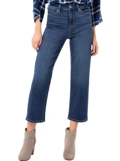 New NIC+ZOE Liverpool Stevie Hi-Rise Stovepipe 26 Deep Denim