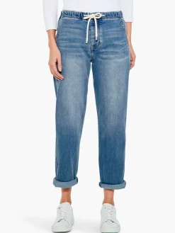 Cheap NIC+ZOE Liverpool The Rascal Tie Front Cuffed Pant Denim