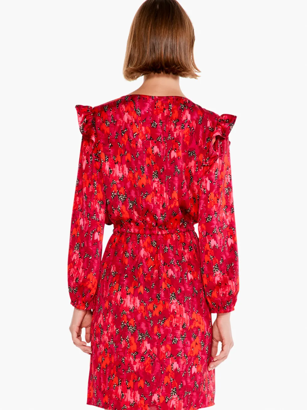 Outlet NIC+ZOE Mix And Mingle Dress Red Multi