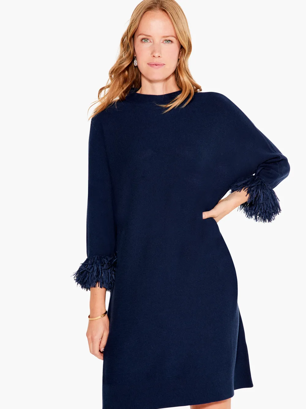 Fashion NIC+ZOE Night Fall Dress Dark Indigo