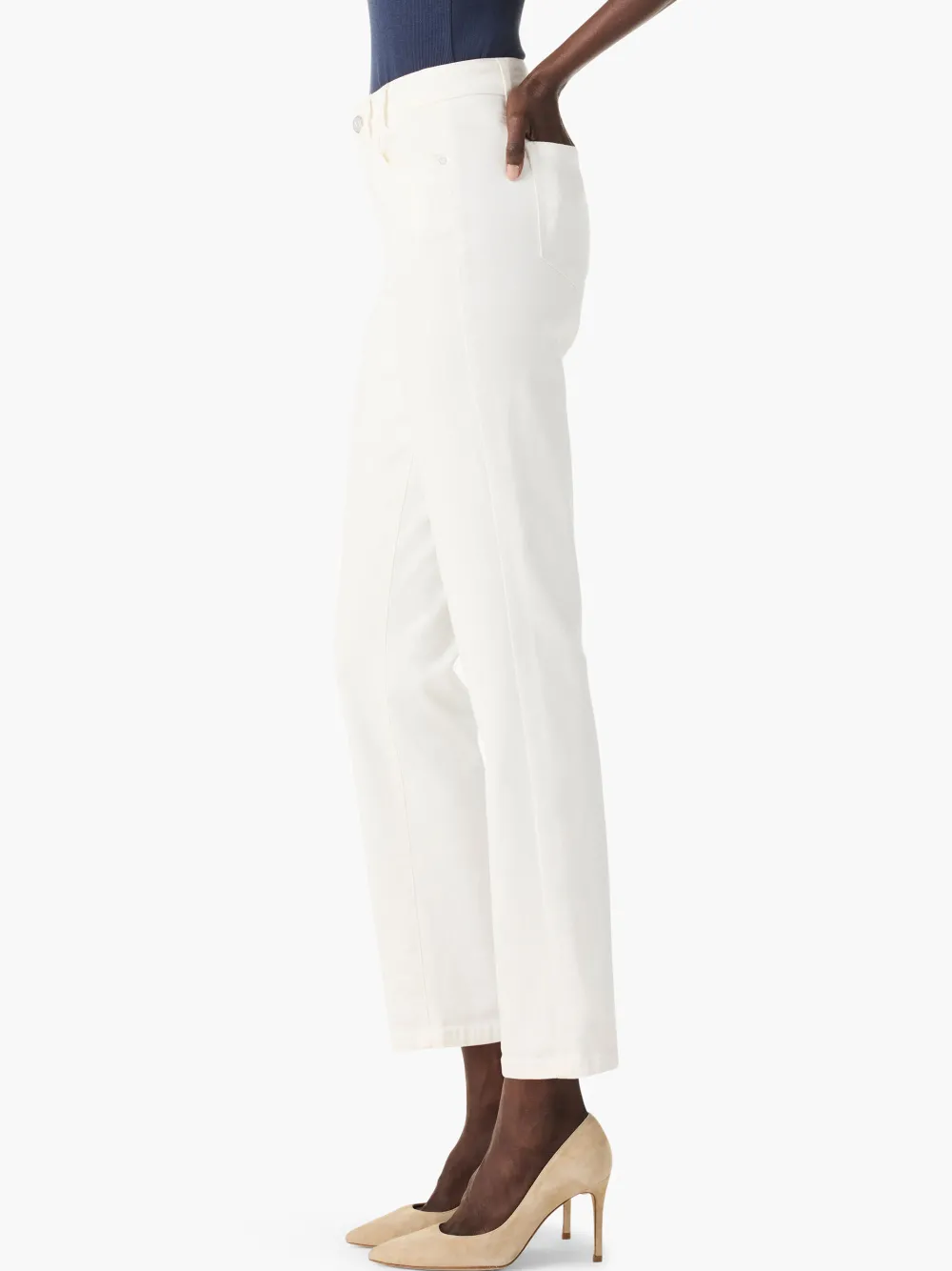 Shop NIC+ZOE Nz Denim 28 Paper White