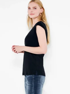 Hot NIC+ZOE Nzt Scoop Neck Tank Black Onyx