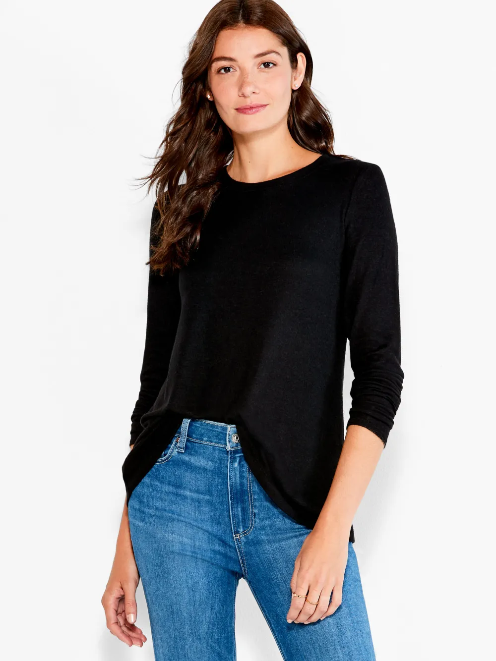 Hot NIC+ZOE Nzt Sweet Dreams Long Sleeve Crew Tee Black Onyx